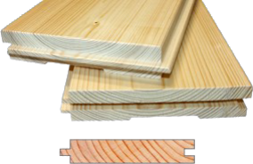 Bois sciés, bois rabotés, bardages, planchers et lambris 55 bois sciés - plancher