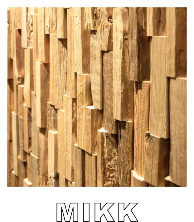 Panneaux bois 3D - MIKK